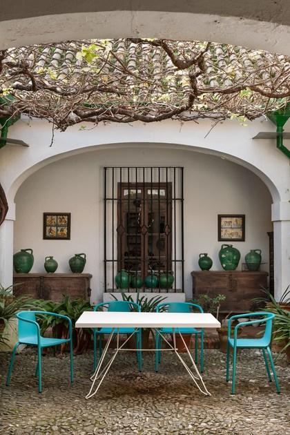 iSimar Штабелируемый алюминиевый стул с подлокотниками  7210  - Вид №3