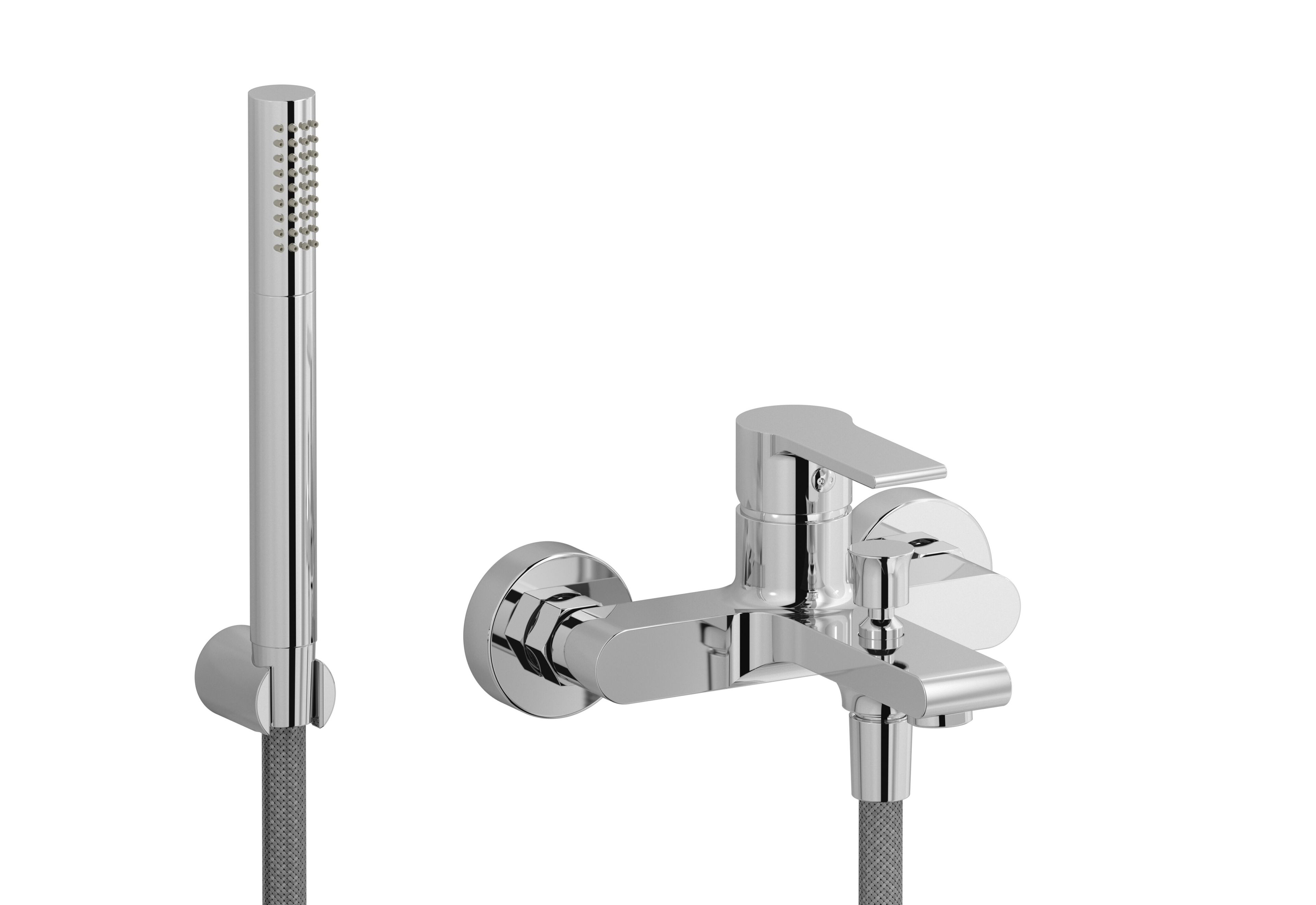 Внешний настенный смеситель для ванны с ручным душем IB WhyNot? ARCH-00075309 - Вид №1