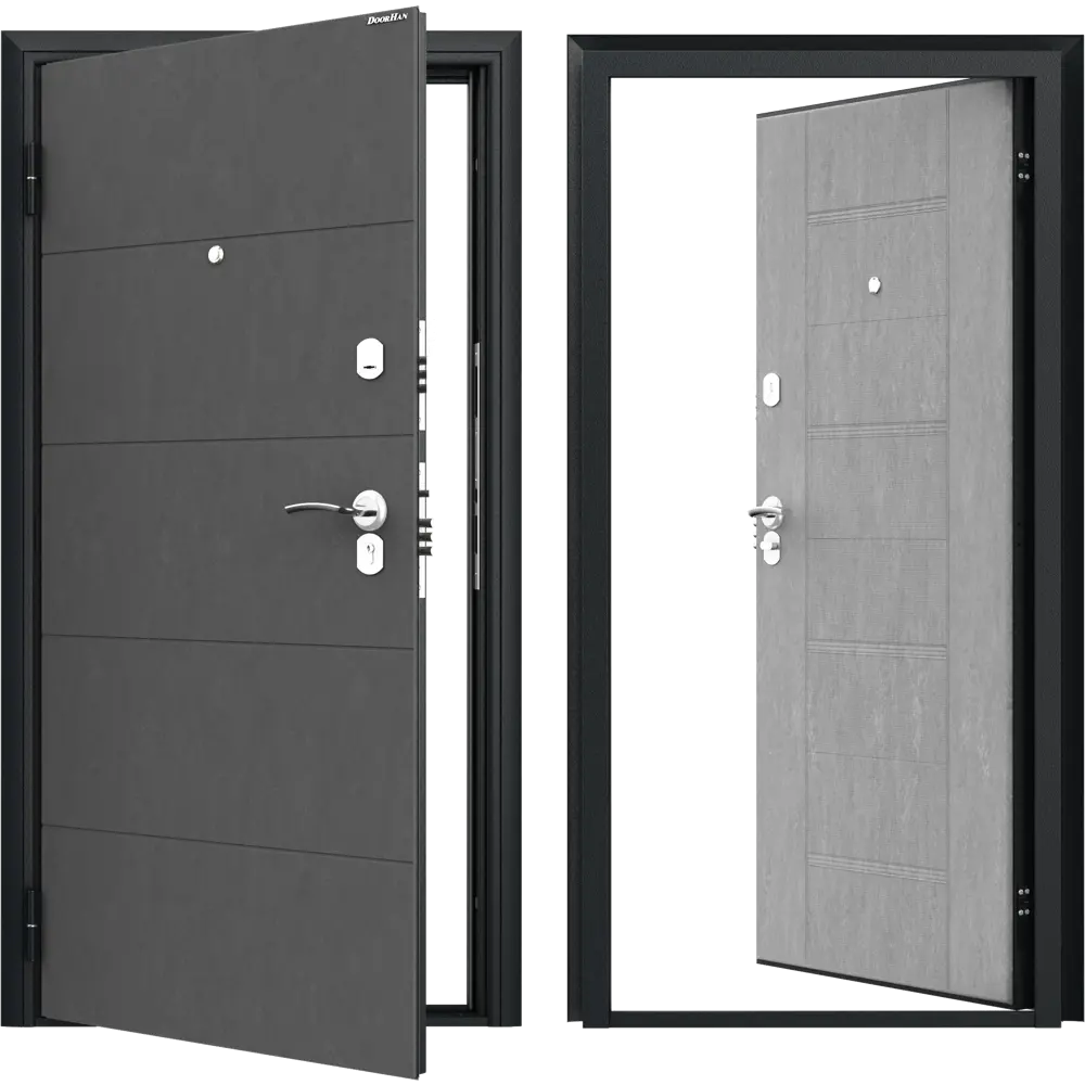 DOORHAN Оптим - металлическая входная дверь для квартир и домов 88946705 STLM-0902008 - Вид №1