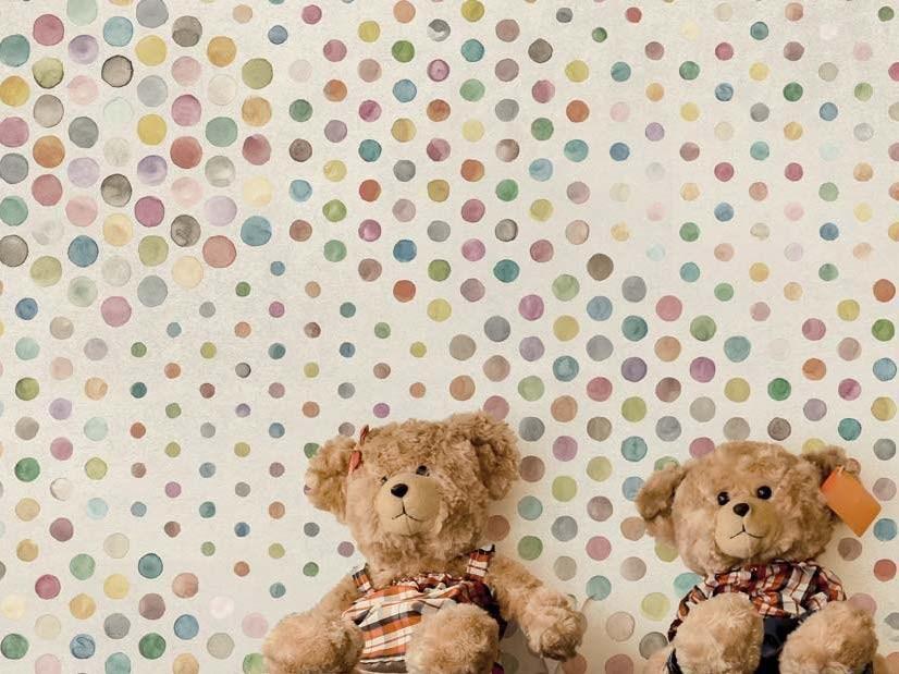 Tecnografica Детские обои в горошек I decorativi sun-id-1415892 - Вид №1