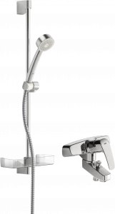 Oras 1068 Смеситель для ванны и душа с комплектом 1068 Safira Хром