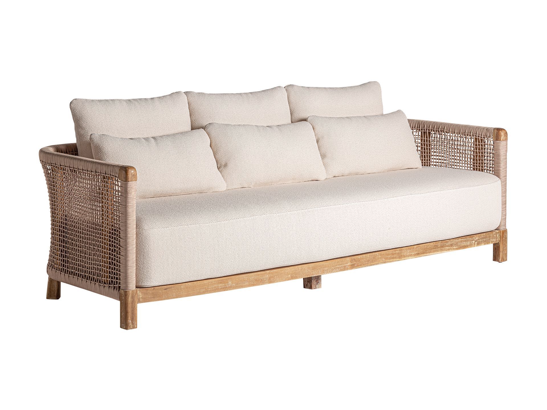 3-местный диван из ткани и дерева Vical Home Trena ARCH-00005308 - Вид №1