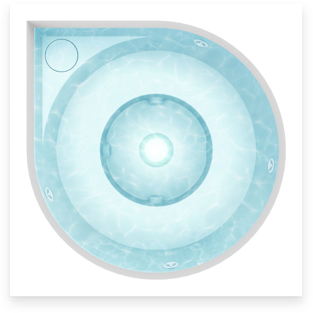 Открытый джакузи акриловые мини-бассейн Drop DROP S ARCH-00012558 - Вид №1