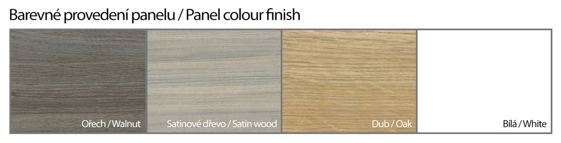 Боковая панель для ванны CITY 80 L орех Ravak X000001064 - Вид №1