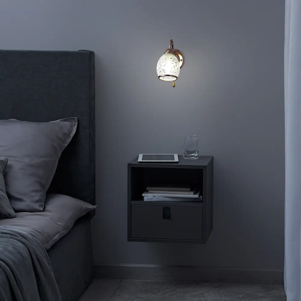 Бра Eurosvet Валери 30026/1, цвет золото/белый STLM-2210196 - Вид №7