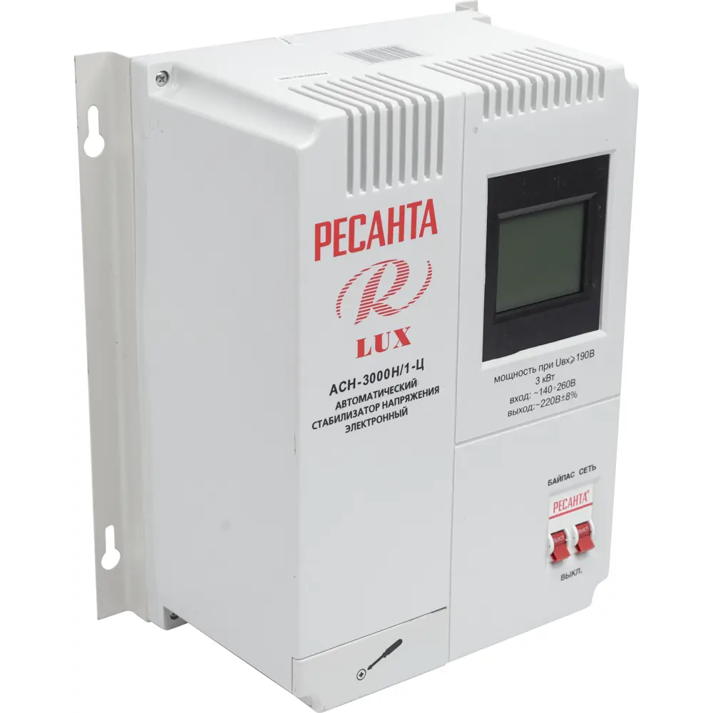 Стабилизатор напряжения Ресанта АСН- 3 000Н/1-Ц 3 кВт 84986118 STLM-2098693  - Вид №3