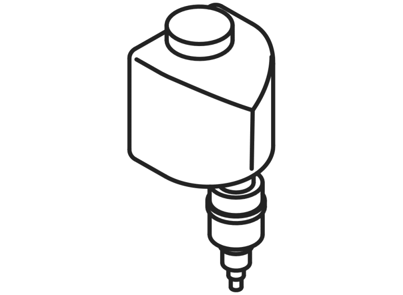 900.06.E02 Бак для мыла и насос для мыла HEWI System 900 - Вид №2