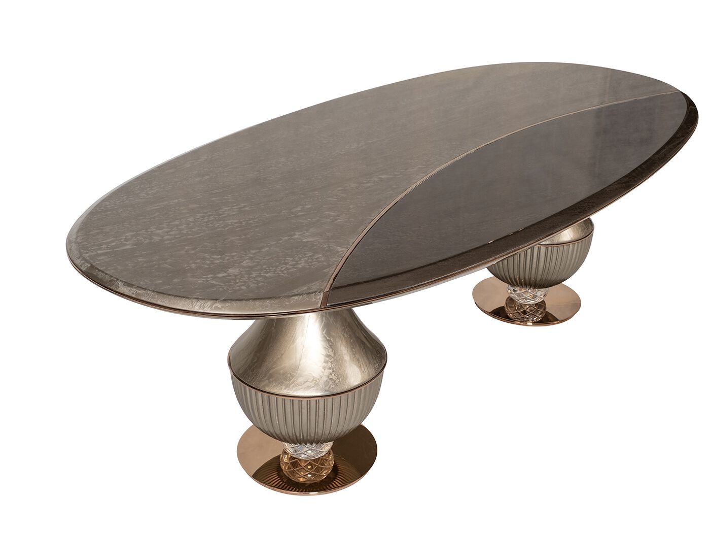 Овальный обеденный стол Zebrano Phaselis ARCH-00115182 - Вид №3