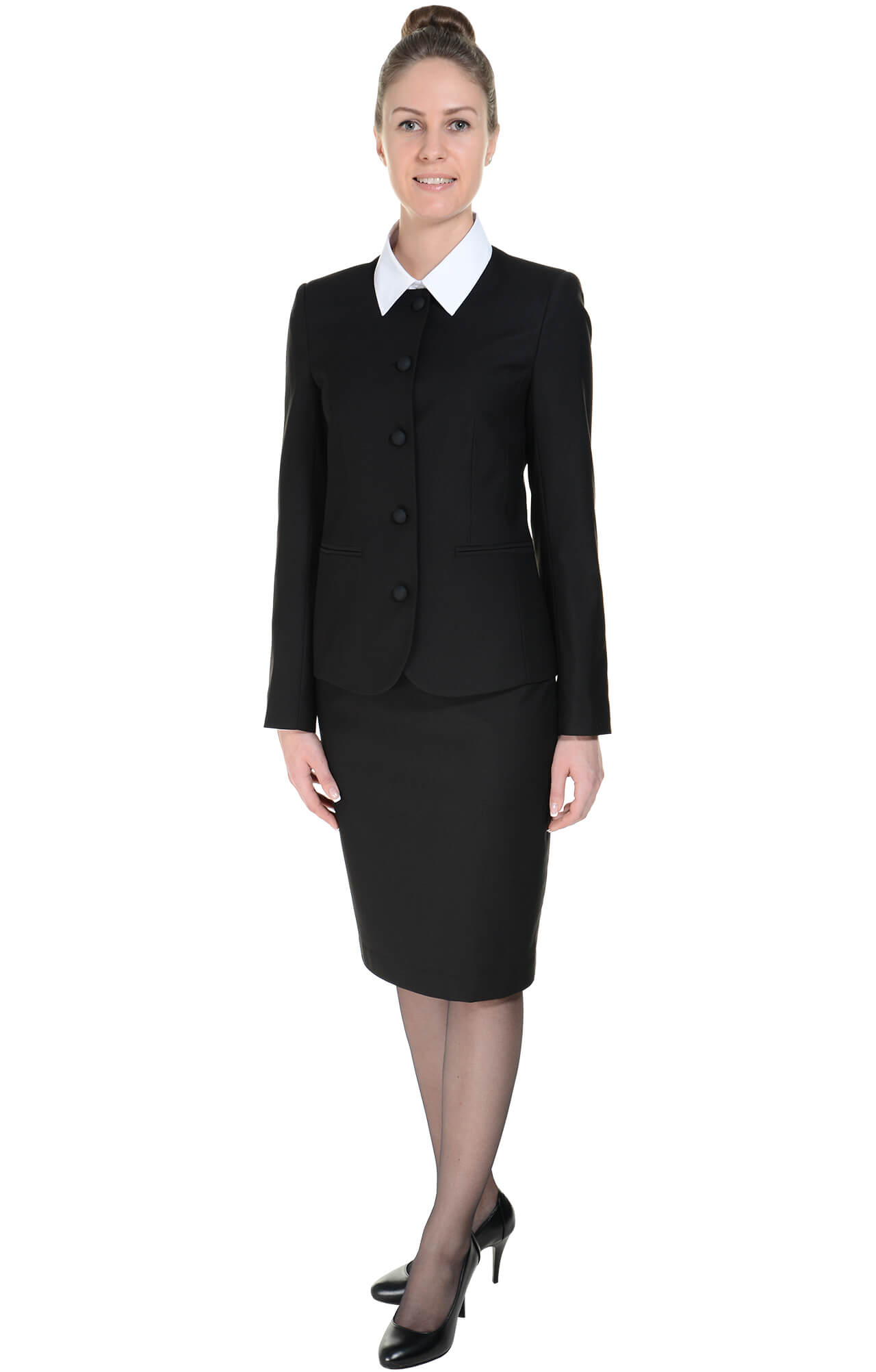 64096 Жакет женский  black El-Risto  Бренд "El-Risto" (Эль Ристо), каталог товаров размер 44/170  - Вид №8