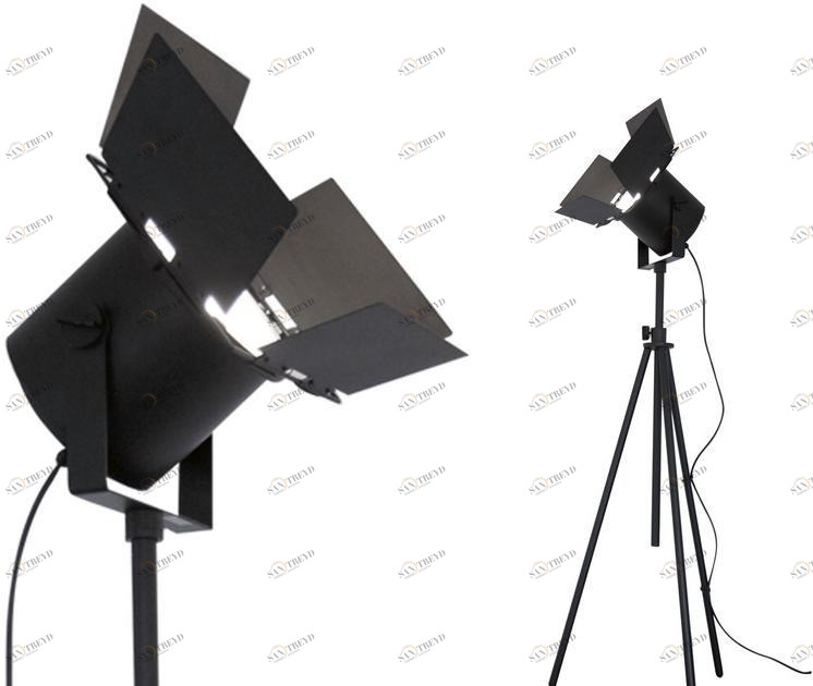 Martinelli Luce Регулируемый светодиодный торшер из алюминия Sistema spottò 2277/l/1