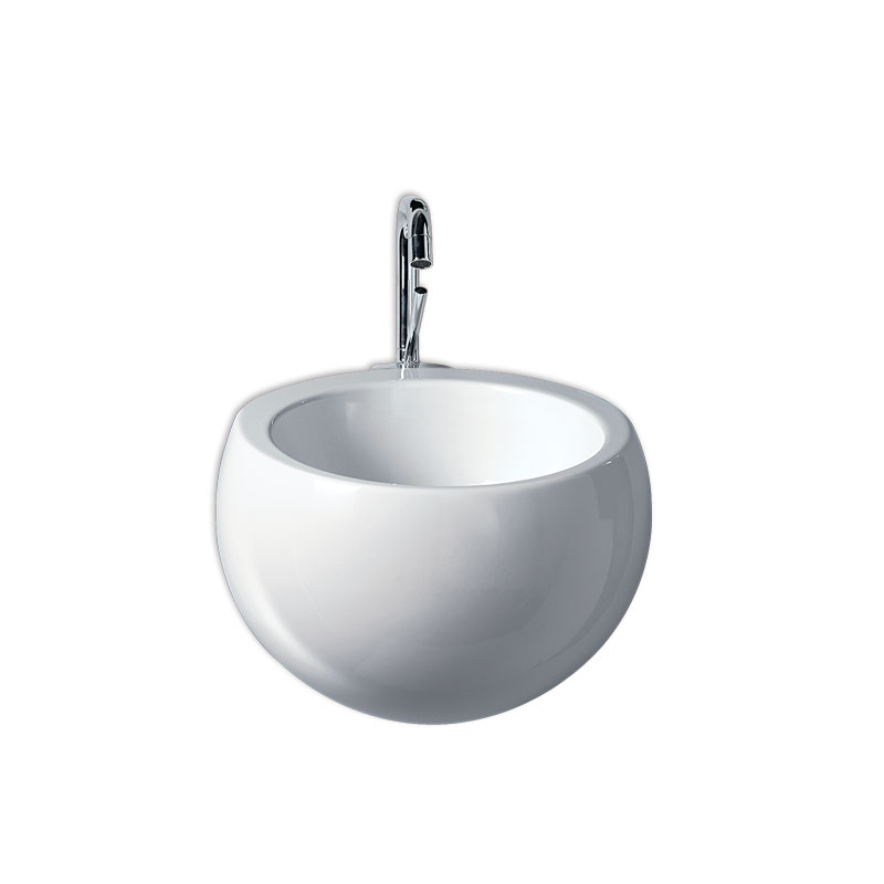 L312T0R1V1.100 Подвесная раковина круглая A. e T. Italia IDEA Белый глянцевый AeT ITALIA