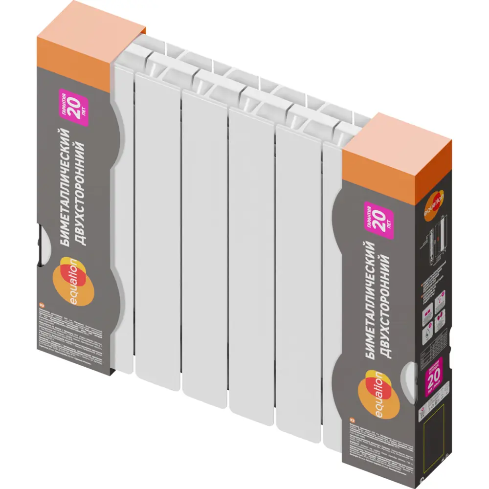 Equation Bimetal - биметаллический радиатор с двухсторонним дизайном для панорамных окон 89106829 STLM-0078432 - Вид №4