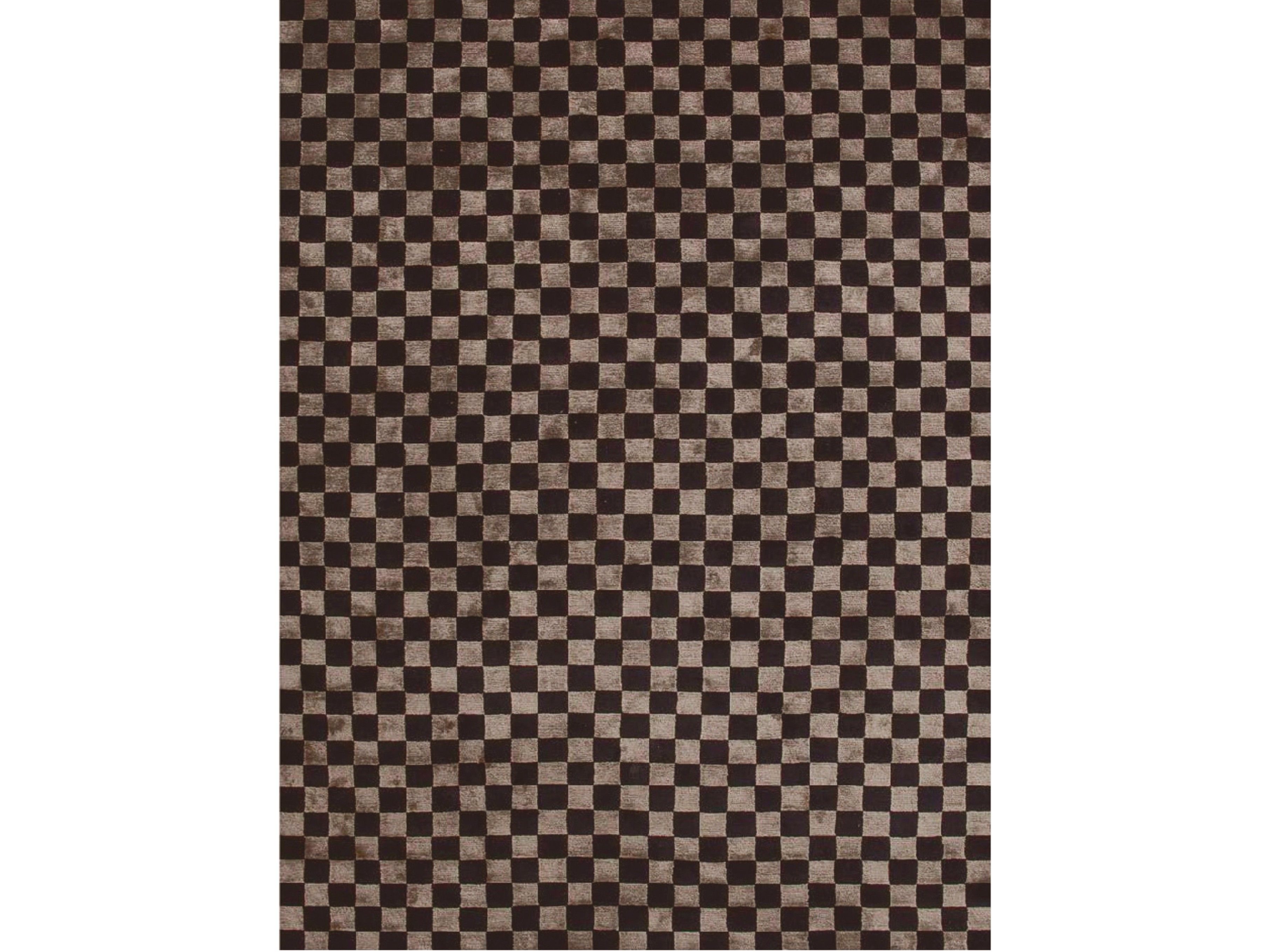 Прямоугольный ковер ручной работы в клетку Poliform DAMA ARCH-00107032