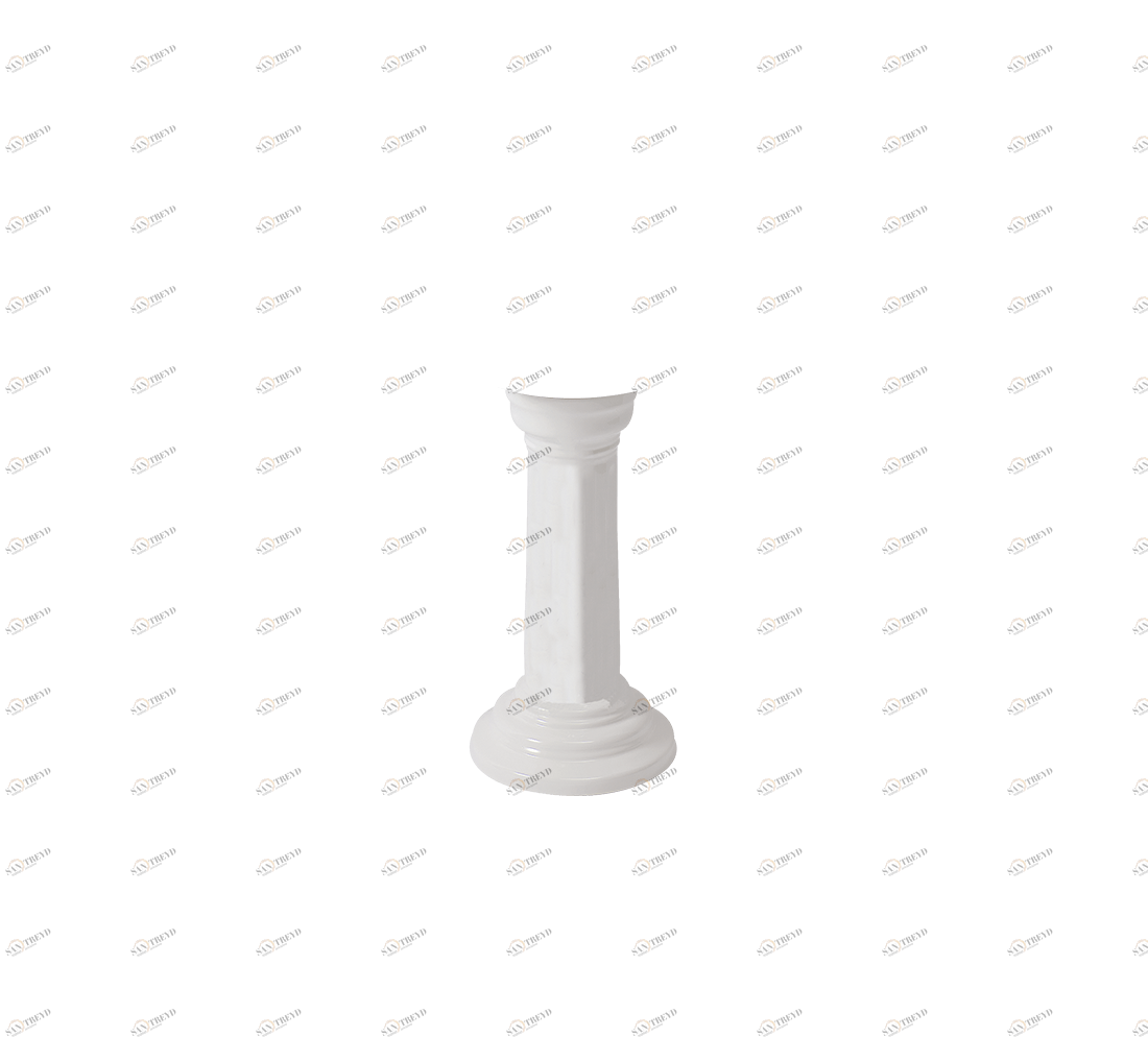 Gentry Home Таз большой белый Victorian Белый GH101058