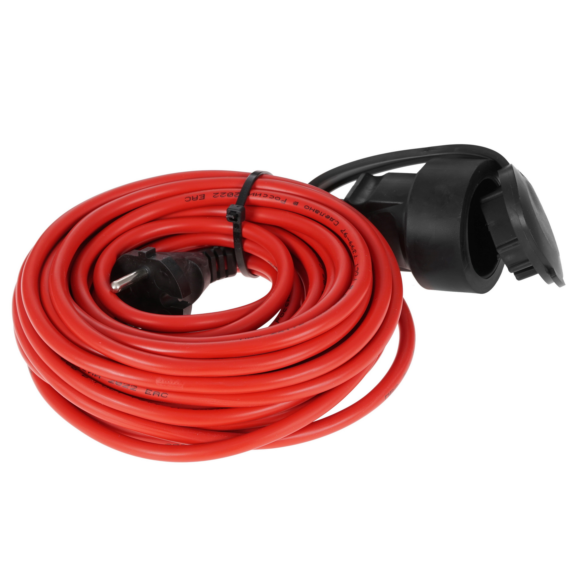 Удлинитель силовой Ресанта СУ-2х1-10/0 красный 9942648 STDN-0106052