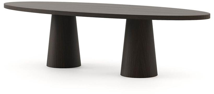 Laskasas Овальный обеденный стол из дерева Opium sun-id-1357263 - Вид №2