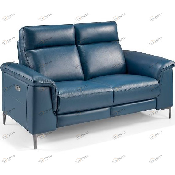 Диван двухместный прямой синий 5395 от Angel Cerda ANGEL CERDA ДИЗАЙНЕРСКИЕ 150239 Синий 
