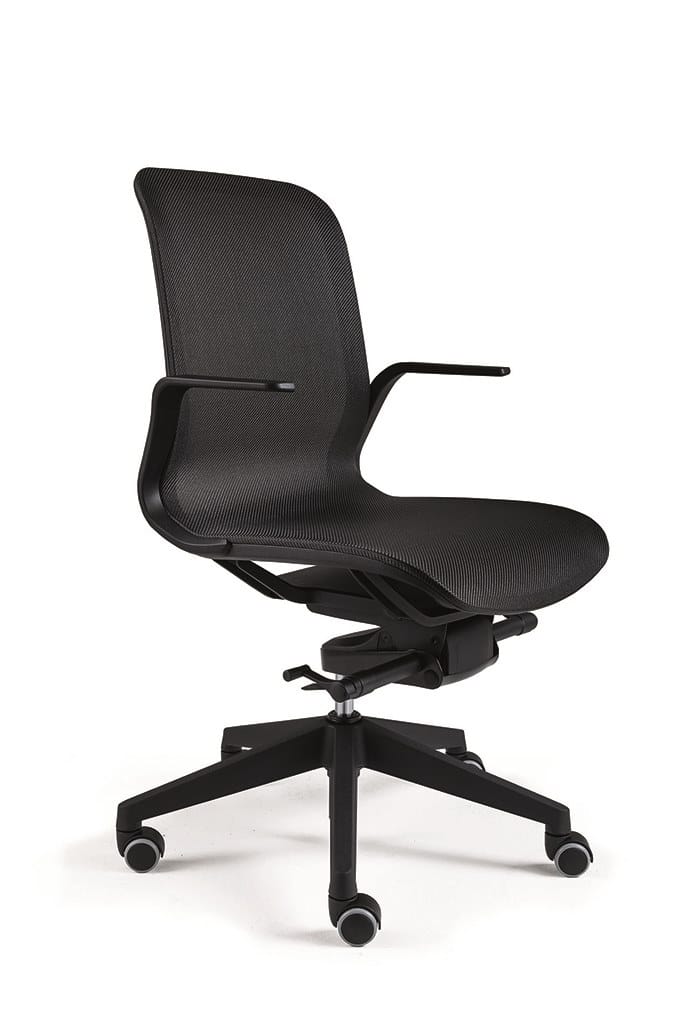 Офисное кресло Nylon® с подлокотниками с 5 спицами Luxy SmartLight ARCH-00076554 - Вид №2