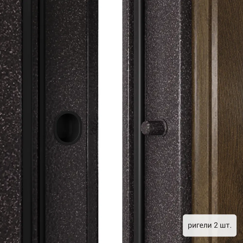 Дверь входная металлическая Термо, 880 мм, правая, цвет фрам орех TOREX STLM-2037201 - Вид №7