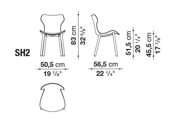 Штабелируемый стул из полипропилена B&B Italia ARCH-00049415 - Вид №6