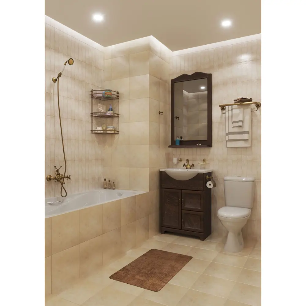 Керамогранит Oxford 25х6 см 0.48 м2 цвет бежевый 18149778 STLM-2146084 Golden Tile - Вид №2