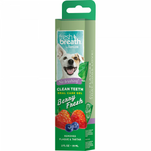 ПР0044796 Гель для чистки зубов ягодный для собак, 59 мл TROPICLEAN