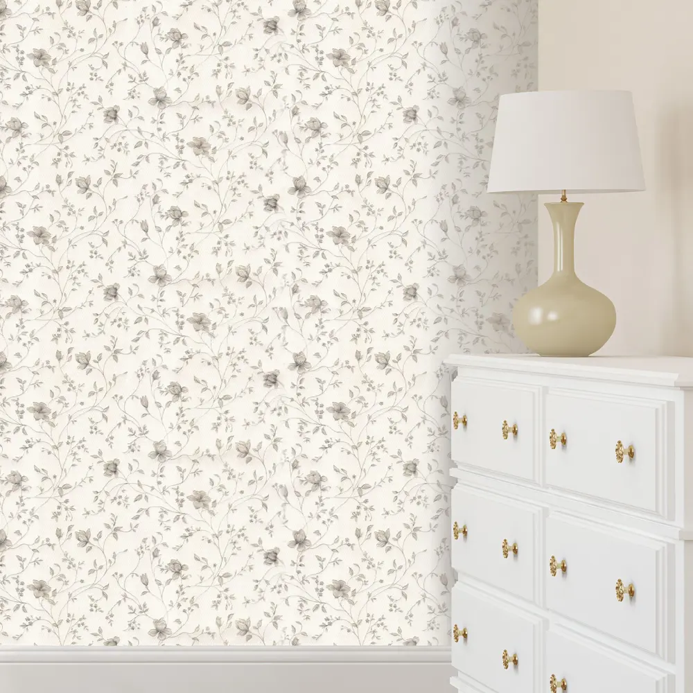 Santreyd Обои Луиза - элегантная классика в бежево-серых тонах 17903505 STLM-0811701 - Вид №3