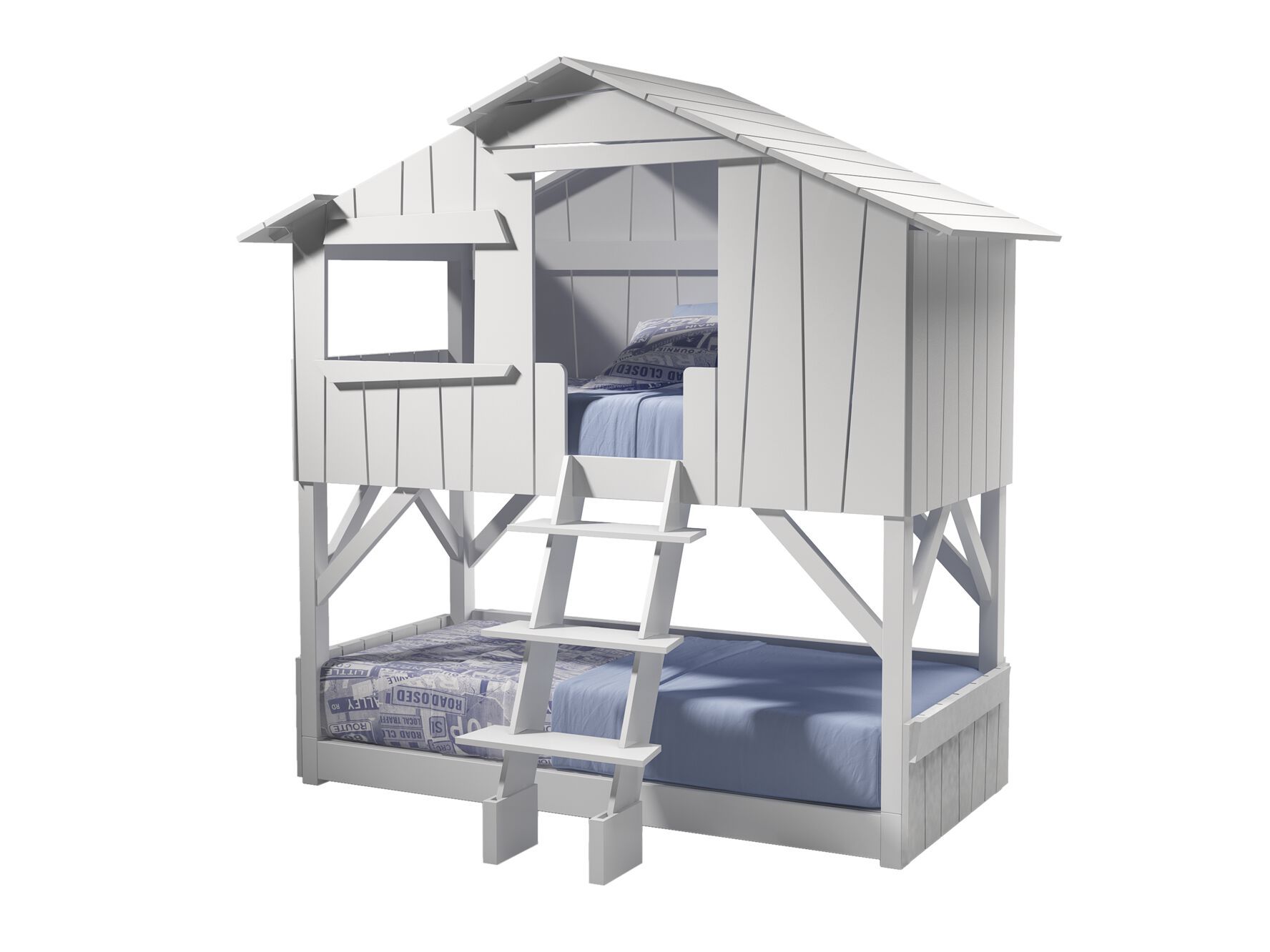 Двухъярусная кровать из МДФ Mathy by Bols TREEHOUSE BEDS &amp ARCH-00140859