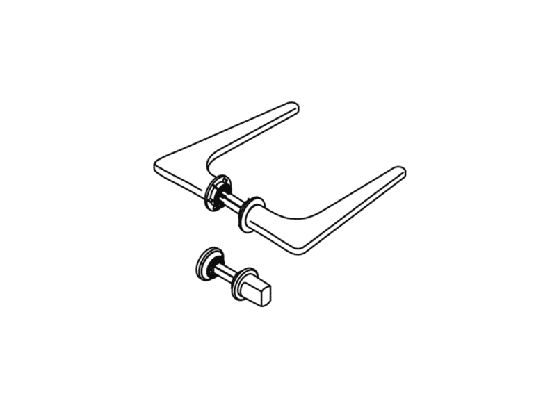 250PBMX02130 Свободно занятое множество HEWI Edition matt | Polyamid 