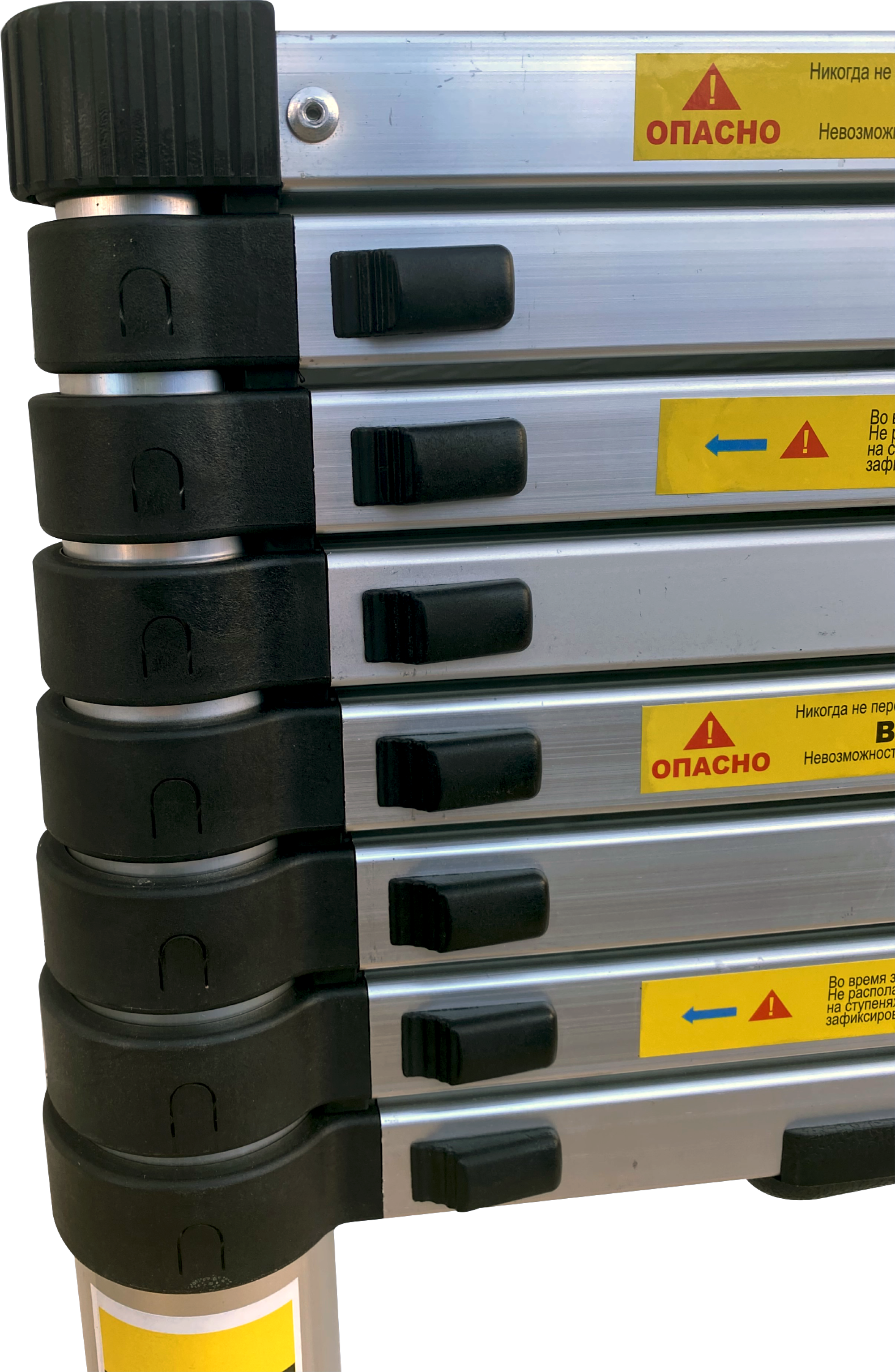 Телескопическая лестница 4,4 м  (15 ступ) ALUMET TLS 4.4 - Вид №19