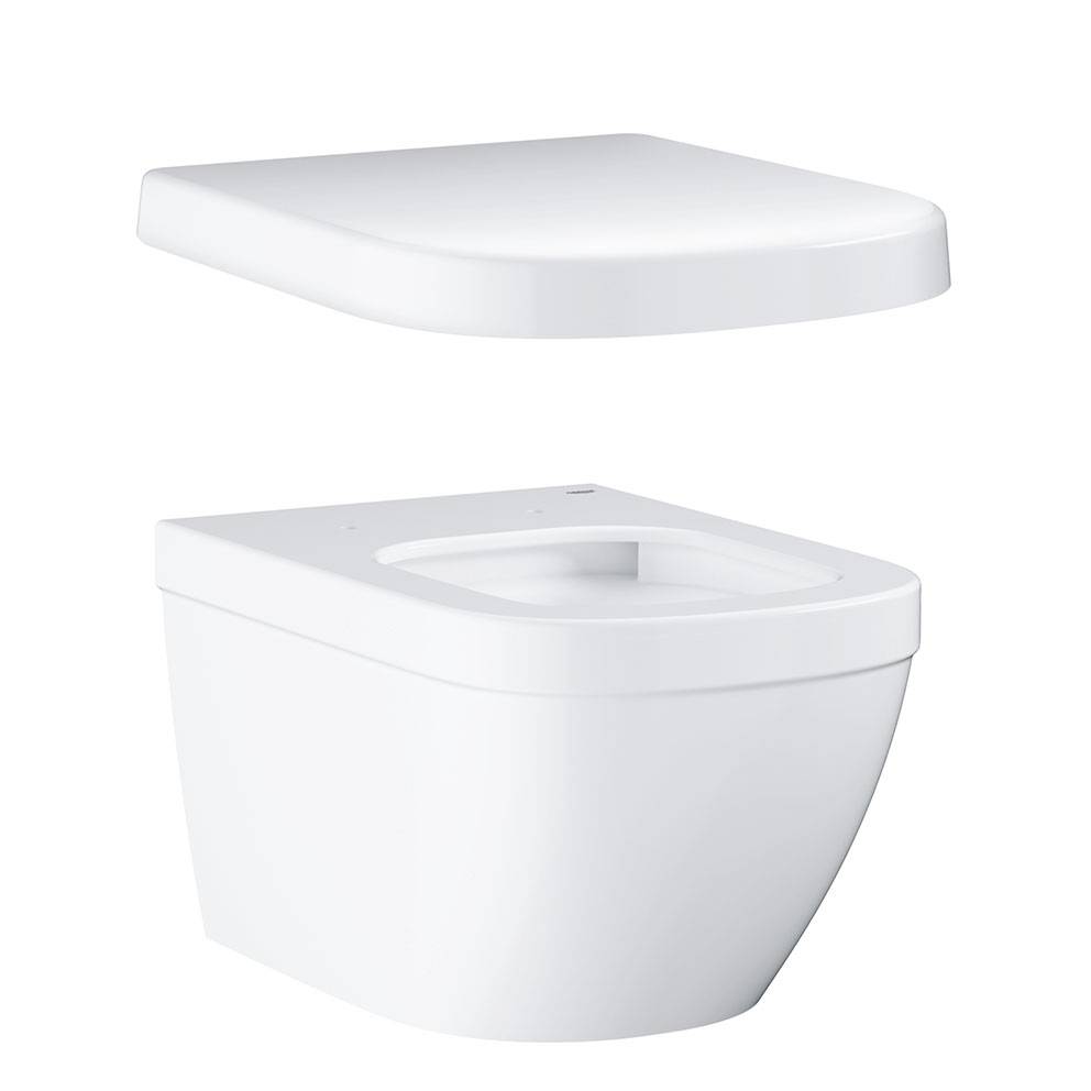 NW0023-1 Подвесной унитаз настенный Белый Grohe Euro Тайвань