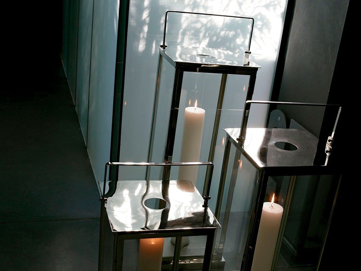 Фонарь из стали и стекла In Stock VGNEWTREND - TOP FLAT-SHAPED 68 ARCH-00024280 - Вид №4