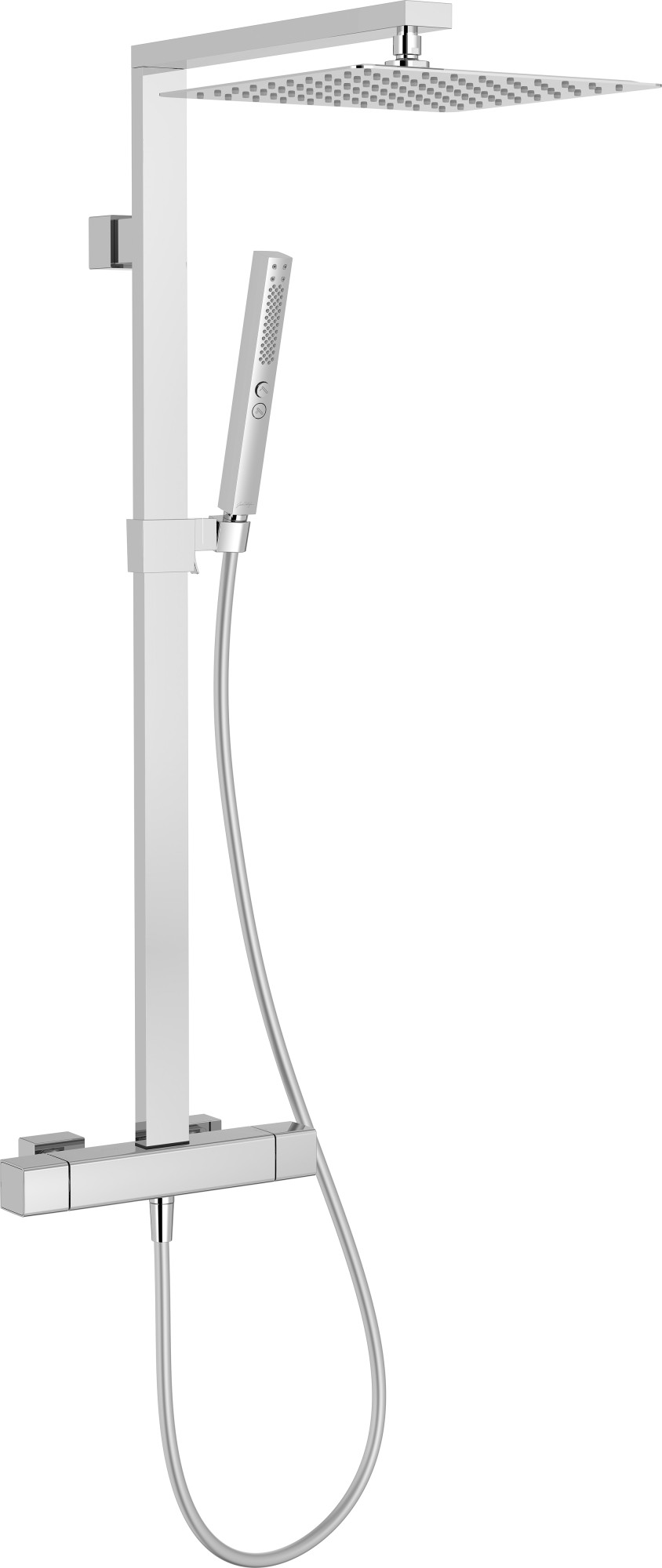 E98321-CP Душевая колонна с термостатическим смесителем JACOB DELAFON STRAYT