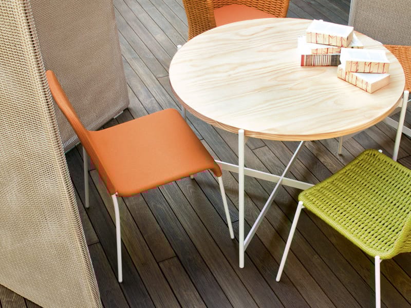 Штабелируемый садовый стул из полиэстера Paola Lenti MIRA ARCH-00045490 - Вид №4