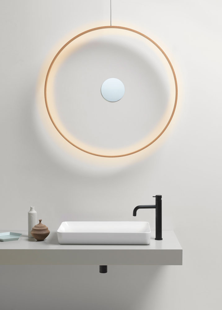 883711 Встроенная раковина под столешницу овальная GSI ceramica Pura - Вид №3