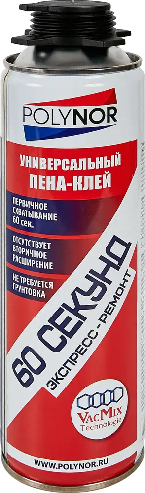 88698212 Клей-пена Polynor 60 секунд экспресс-ремонт 650 мл STLM-1016675