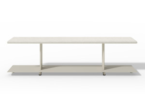 Скамейка из ткани и металла