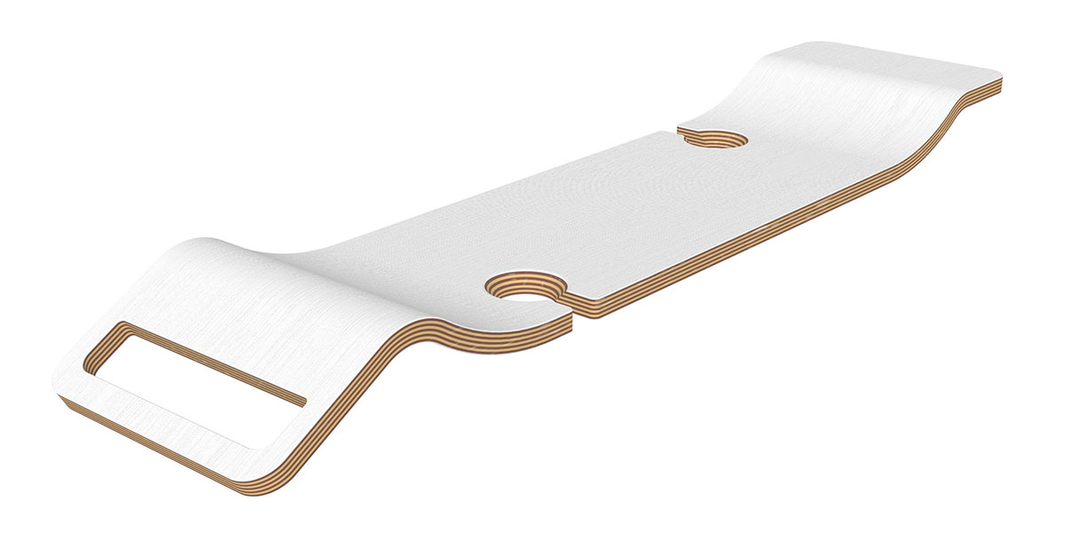 TOM08WHT Полка на борт ванны Victoria + Albert Англия Tombolo - Вид №1