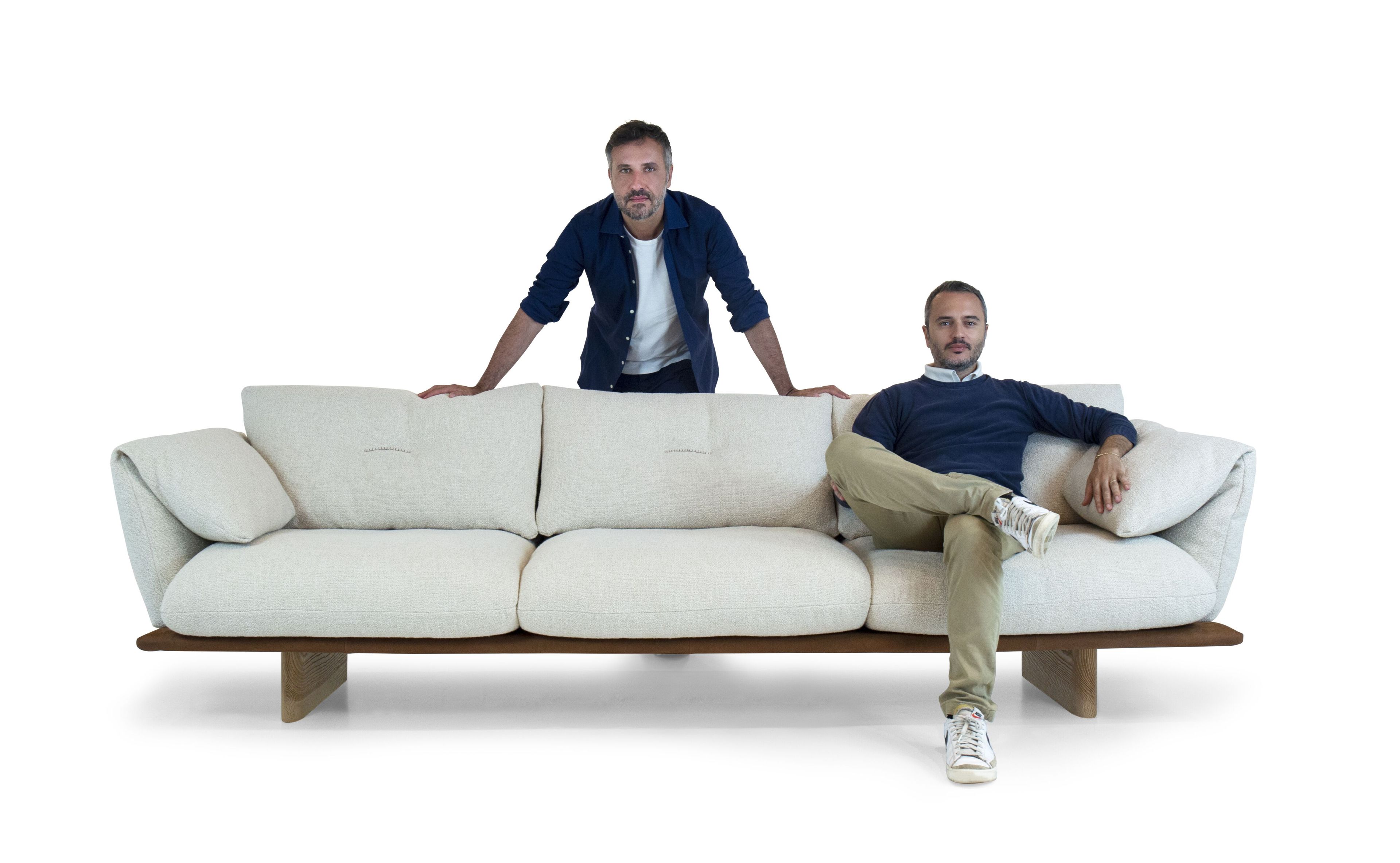 3-местный тканевый диван Borzalino CONNOR ARCH-00150022 - Вид №8