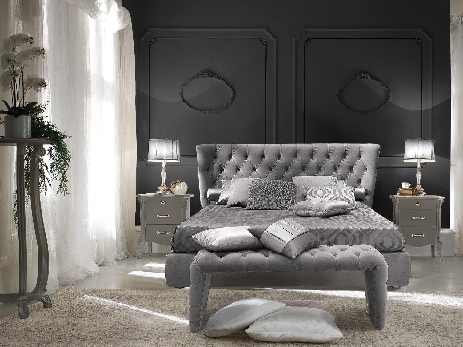 Мягкая скамейка из ткани CASA +39 City ARCH-00002874 - Вид №1