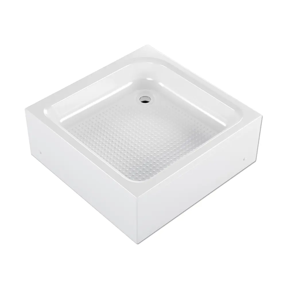 Душевой поддон Frame S квадратный акриловый 90x90 см ножки в комплекте Santreyd STLM-2177549 - Вид №1