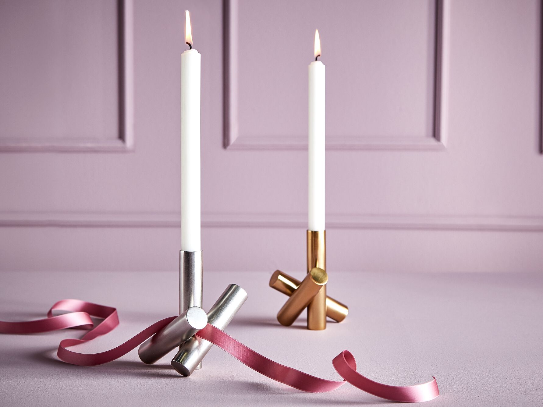 Стальной подсвечник LAMBERT MIKA ARCH-00032684