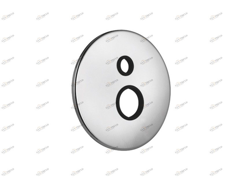 046599.000.50 Комплект отделки для душевой системы Monolever с переключателем на 2 стороны Яркий хром Mestre 