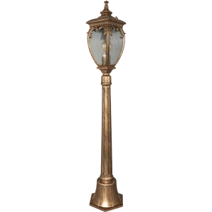 Столб уличный Elektrostandard Andromeda малый 1xE27х60 Вт 120 см цвет чернёное золото IP44