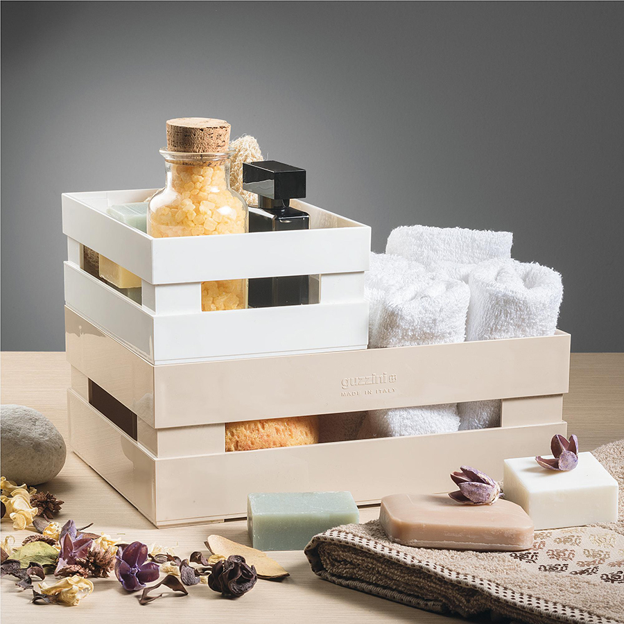 16930011 Ящик для хранения tidy&store, 22,4х5,4х8,7 см, белый Guzzini  - Вид №2