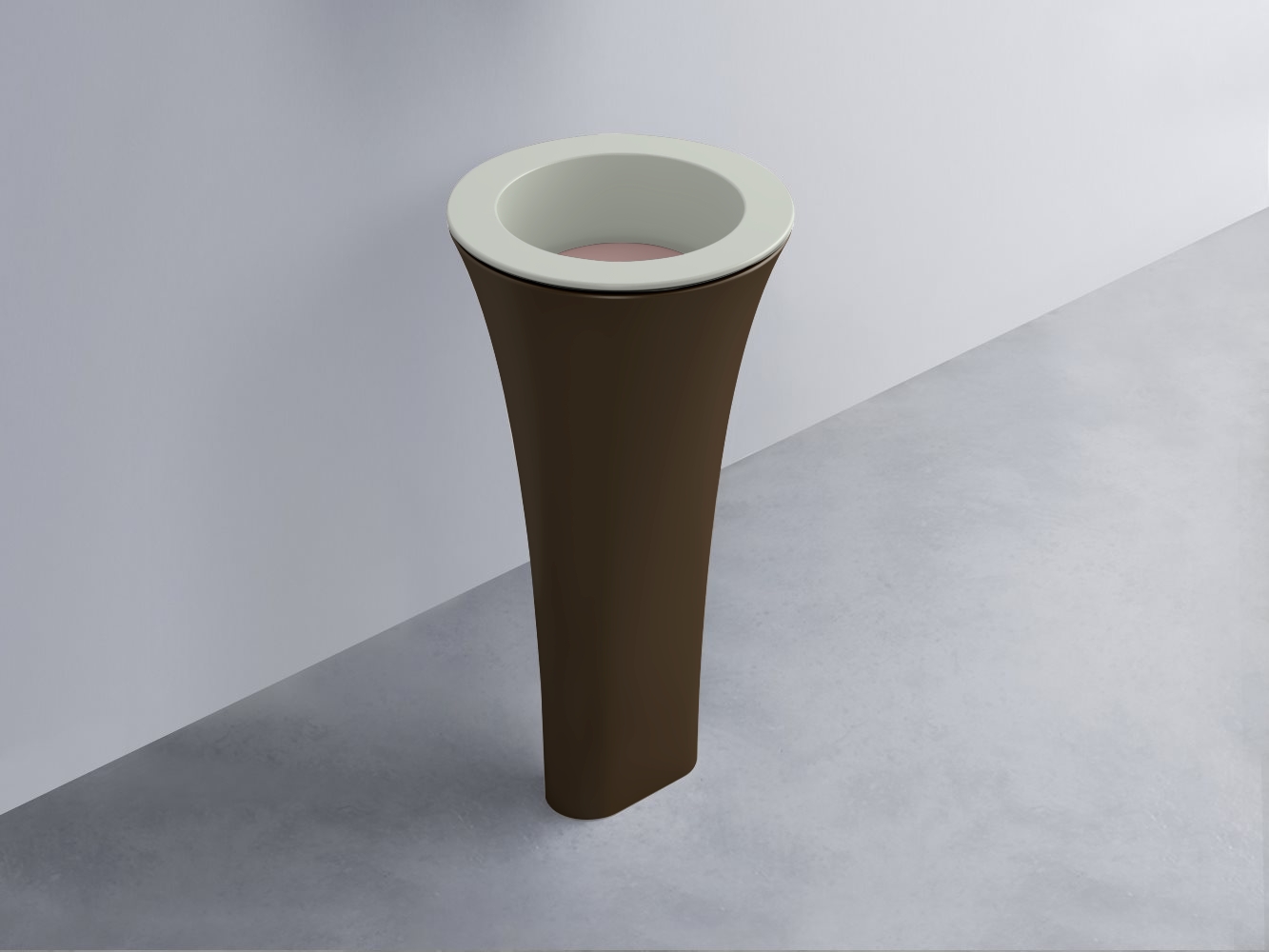 AMLA45-PM+AMPILT-CP+AMCOLT-CA Раковина Amedeo Tondo отдельностоящая cielo Enjoy + Amedeo Ceramica Cielo