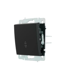 RAIN Выключатель проходной черный