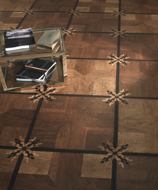 Quad6 Tifernoit Соланж - орех, клен и венге Parquet - Вид №2