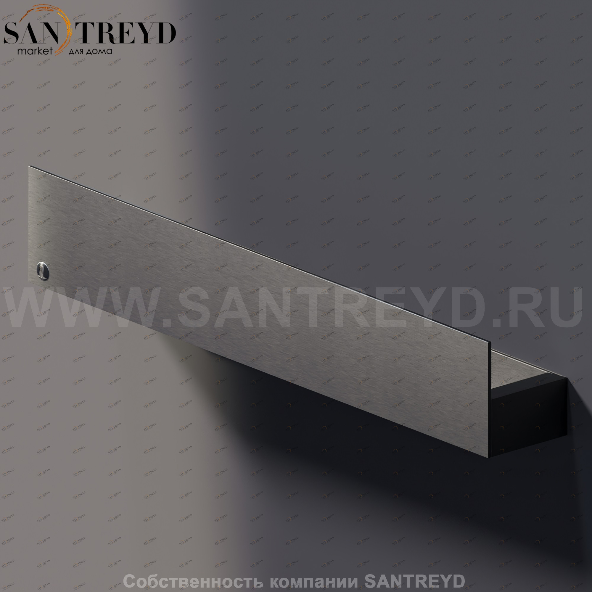 Agape SEN Саморегулируемый полотенцесушитель черный ASEN0975N