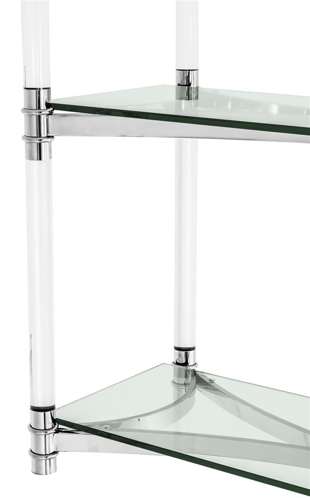 Стеллаж металлический прозрачный 111149 от Eichholtz EICHHOLTZ  248273 Хром  - Вид №2